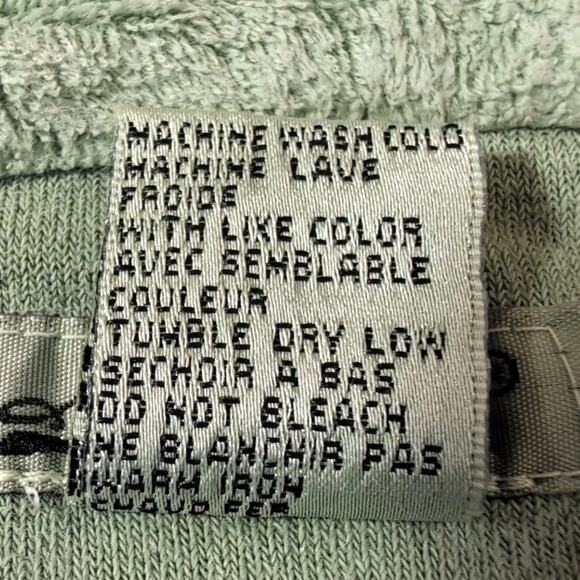 Mododoc Light Green Cotton/Poly Long Sleeve Button Front Shacket, Shirt Jacket - Picture 5 of 11